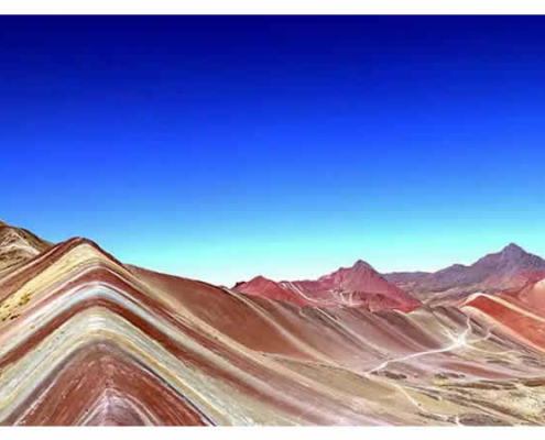 Vinicunca en Perú, la montaña de los siete colores