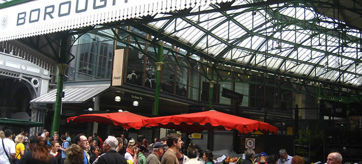 Borough Market: Ein historisches kulinarisches Herzstück Londons