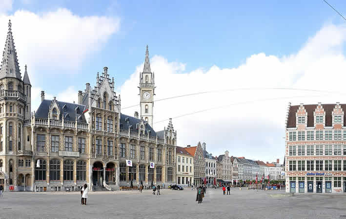 Korenmarkt im Zentrum