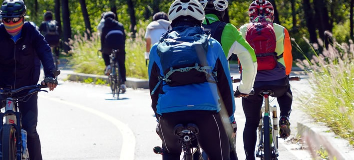 Eine Fahrradtour durch Antwerpen