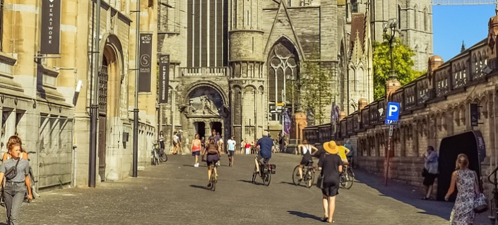 Mit dem Fahrrad durch Gent: Entdeckungsreise durch die Stadt
