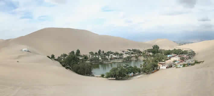Huacachina – die einzige wirkliche Oase in Amerika