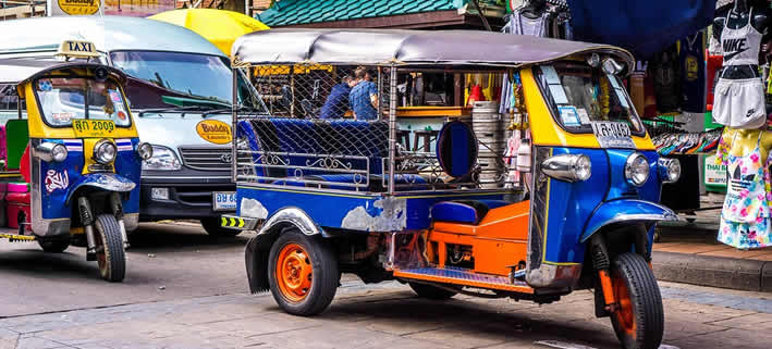 Bangkok mit dem Tuktuk entdecken