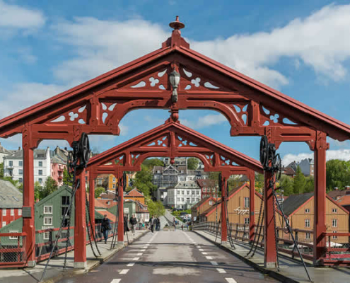 Gamle Bybro – Trondheims Tor des Glücks
